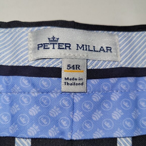 Peter Millar Shorts Mens 54R Black Salem Performance Golf Microfiber Lightweight - Picture 6 of 13